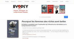 Desktop Screenshot of evopsy.com